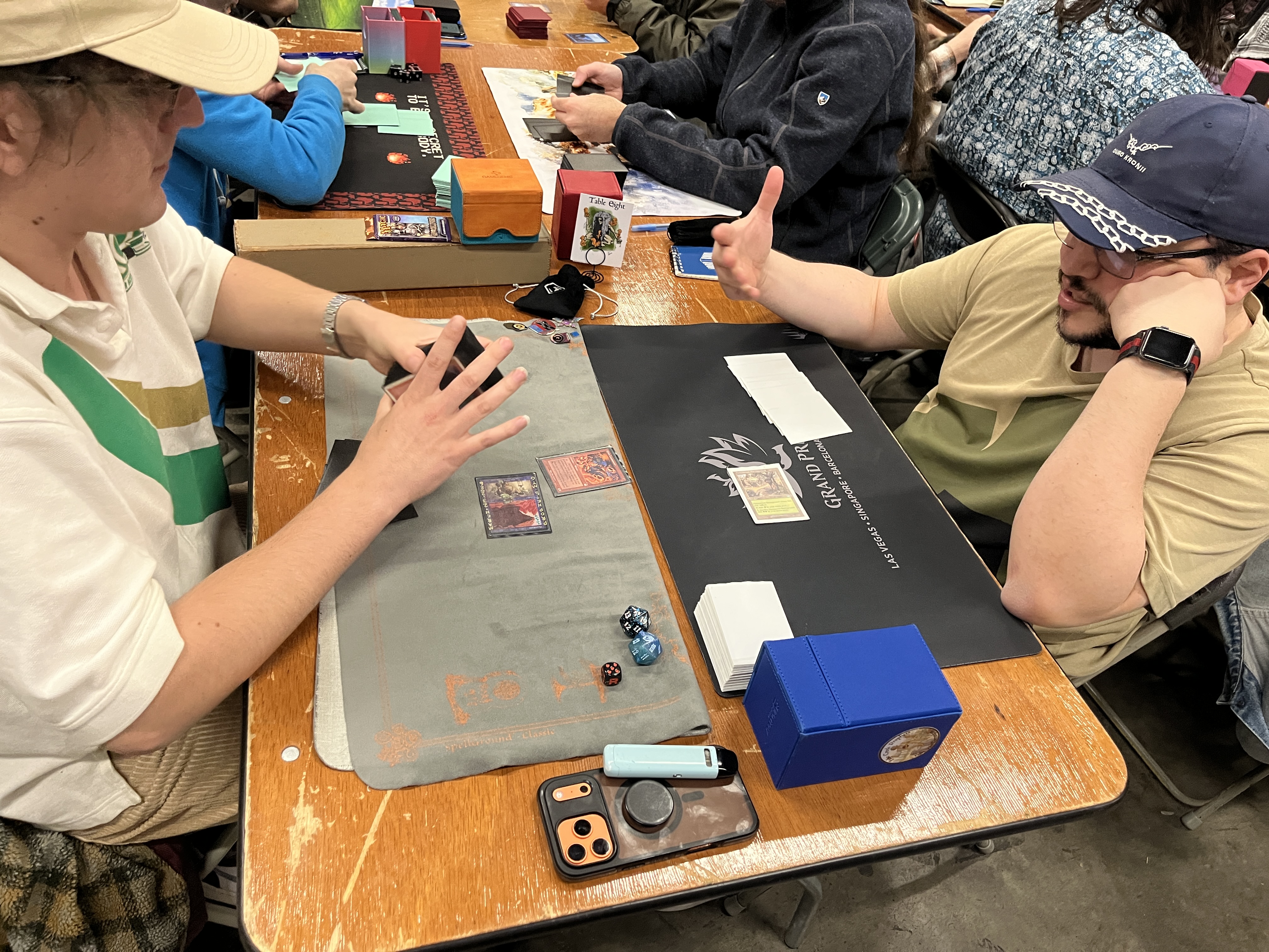 End of Swiss — Top 8 locked