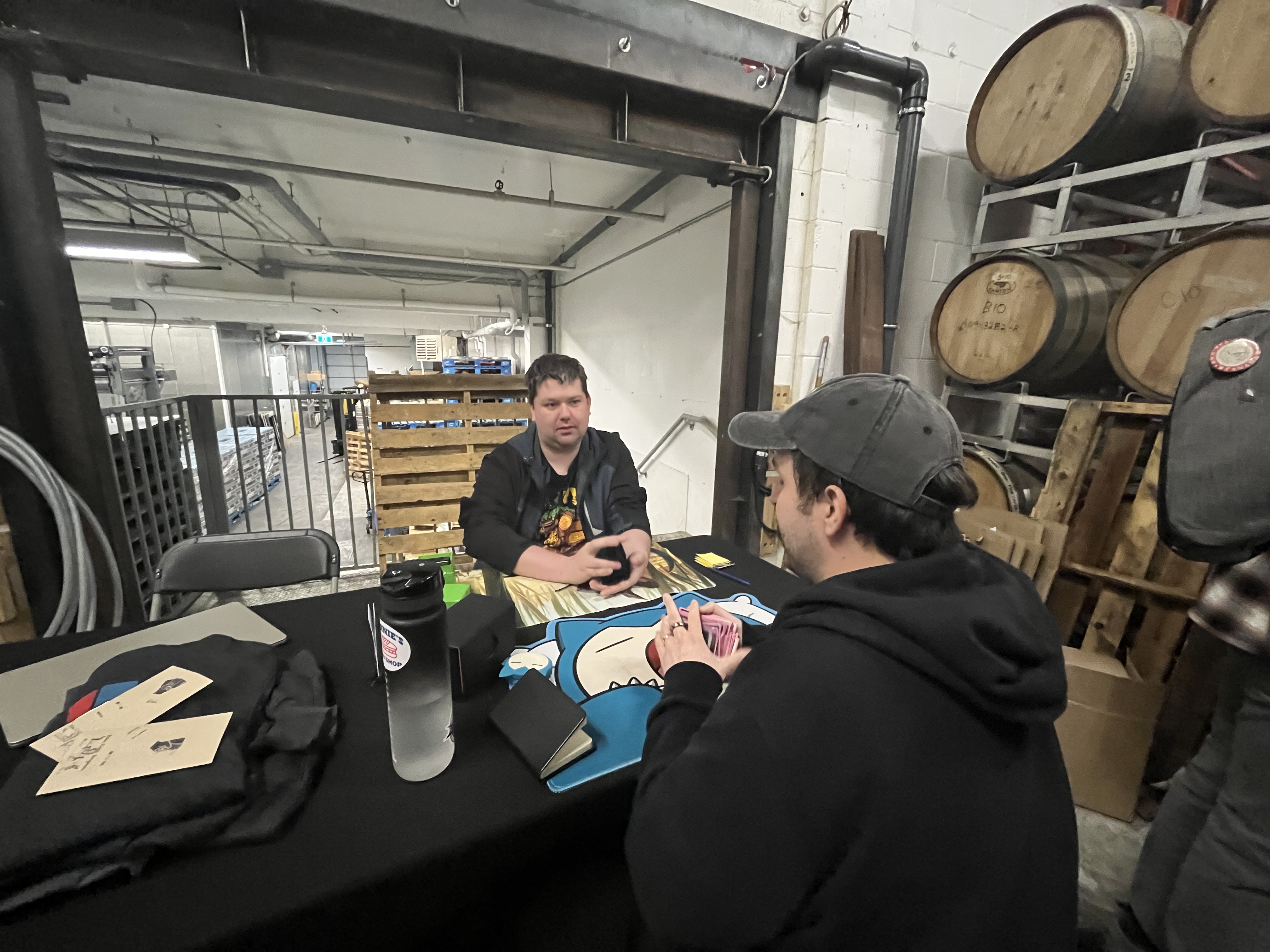 Finals — the scene